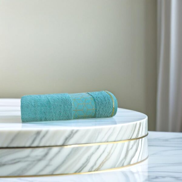 Aqua Bath Towel - Cubic Mint 111 Aqua Bath Towel - Cubic Mint 111