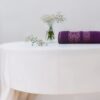 Aqua Bath Towels -  Floral Magenta 116