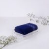 Aqua Bath Towel - Cubic Navy 112